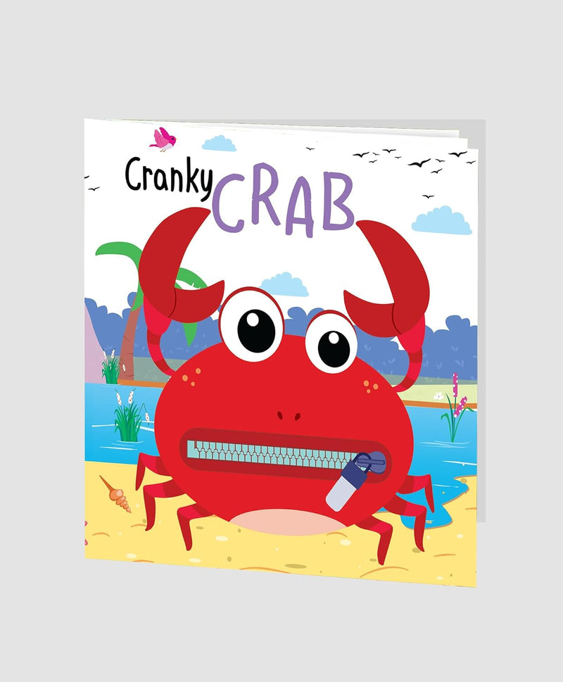 Cranky Crab Zip Book