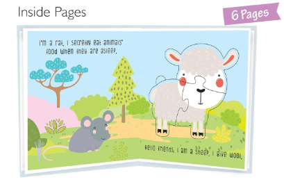 Farm Animals Puzzle Board Book