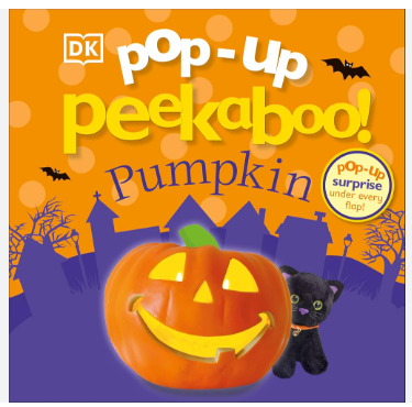Peekaboo Pumpkin Pop-Up Book with Flap — sample page