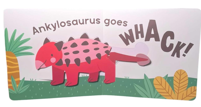 Dino Pop-Up Interactive Book