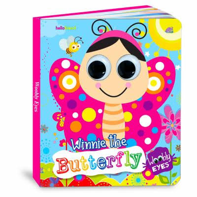 Winnie The Butterfly Woobly Eyes Book