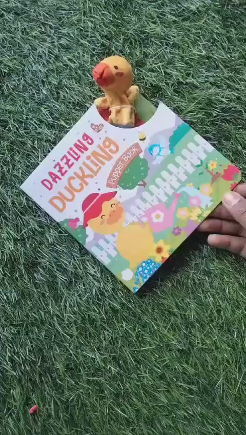 Dazzling Duck Interactive Puppet Board Book